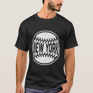 Vintage New York Baseball Stitches T Shirt