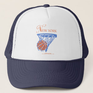 Vintage New York Basket Retro NY Sportdesign Keps
