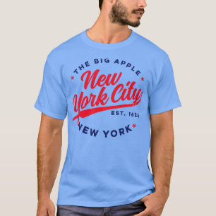 Vintage New York City Big Apple USA 1 T Shirt