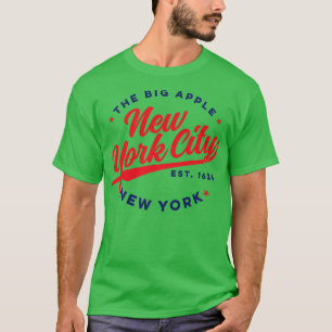 Vintage New York City Big Apple USA 1 T Shirt