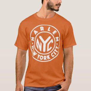 Vintage New York City Circle Harlem White T Shirt
