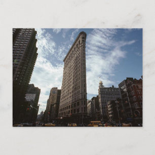 Vintage New York City Flatiron District 5th Avenue Vykort