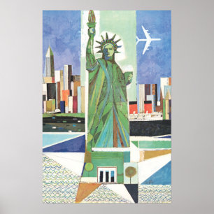 Vintage New York City Poster