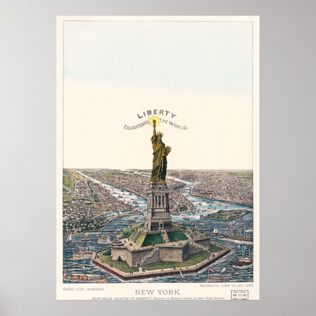 Vintage New York City Poster (Framsidan)