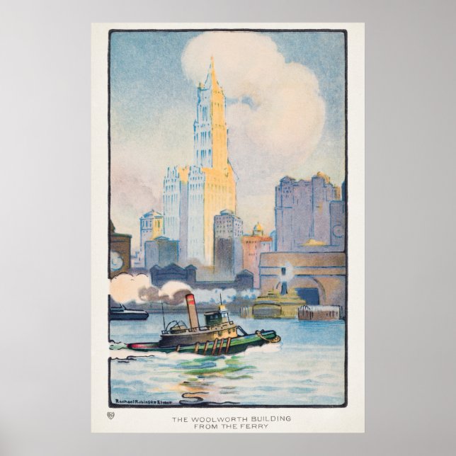 Vintage New York City Poster (Framsidan)