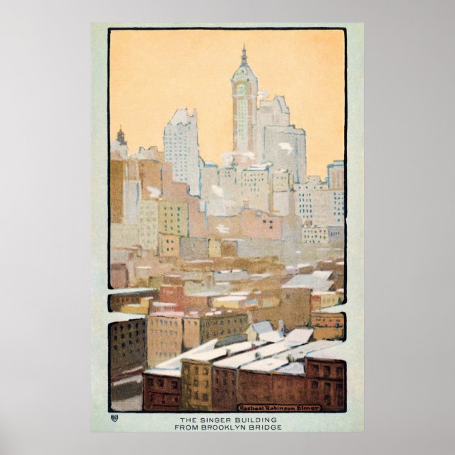 Vintage New York City Poster (Framsidan)