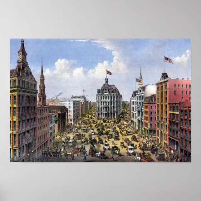 Vintage New York City Poster (Framsidan)