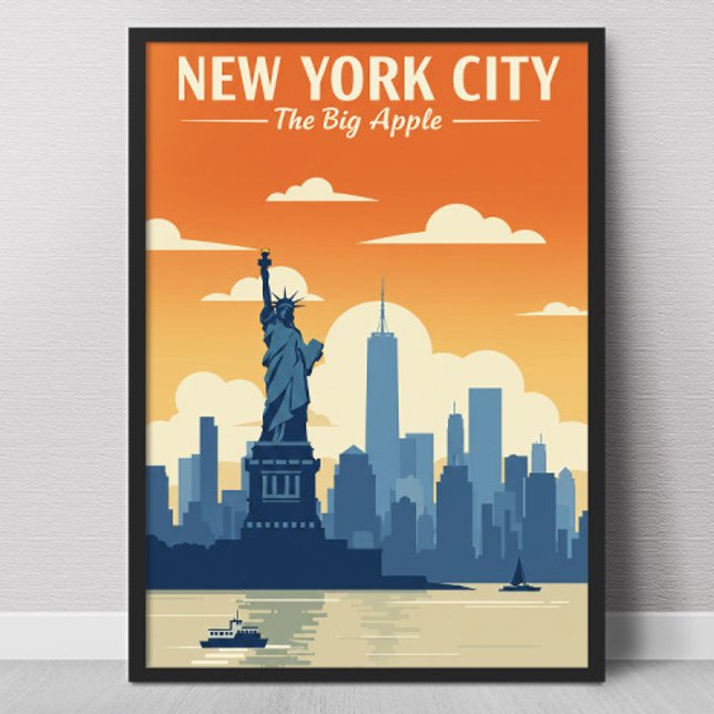 Vintage New York City Poster (Skapare uppladdad)
