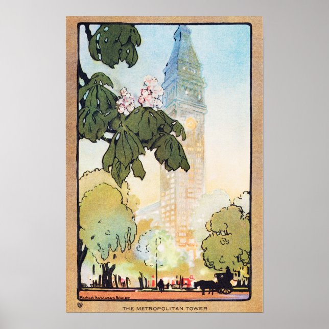 Vintage New York City Poster (Framsidan)