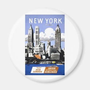 Vintage New York City reser Magnet