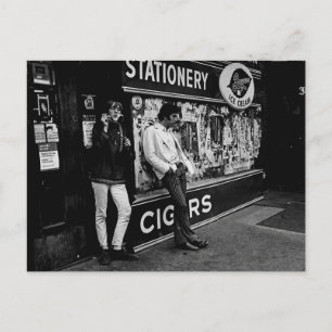 Vintage New York City St. Mark's Ställe Hippies Vykort
