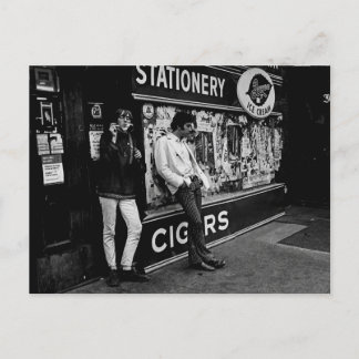 Vintage New York City St. Mark's Ställe Hippies Vykort