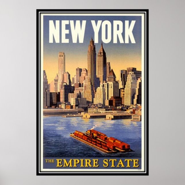 Vintage New York City, USA - Poster (Framsidan)