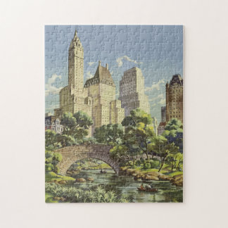 Vintage New York-design Pussel