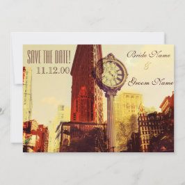 Vintage New York femte vägen Inbjudningar