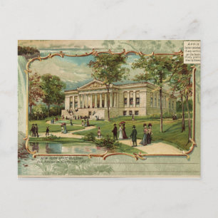 Vintage New York Illustration Vykort