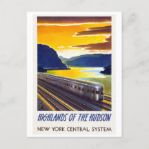 Vintage New York-järnvägen Poster