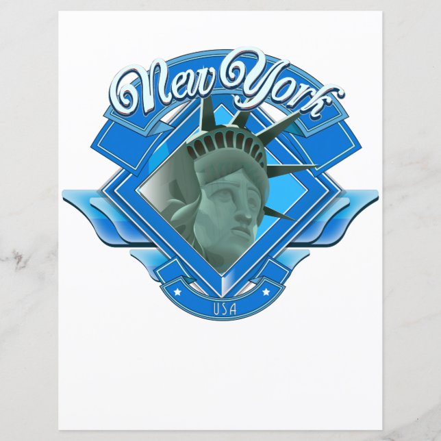 Vintage New York Liberty-logotyp (Framsida)