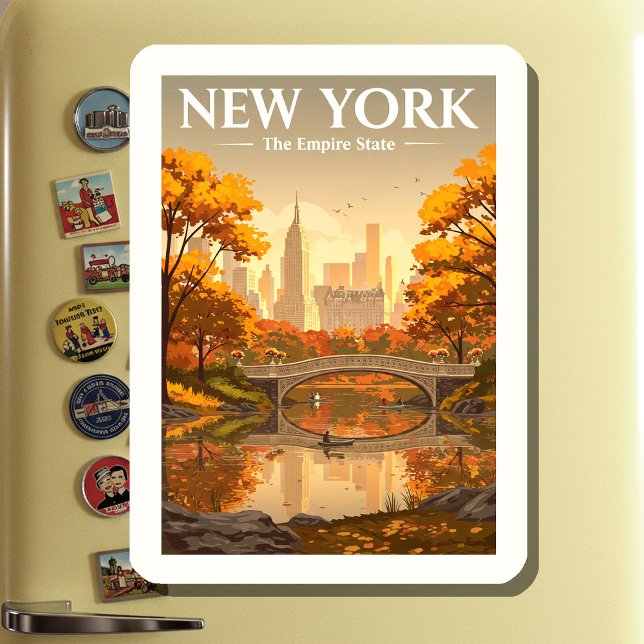 Vintage New York Magnet (Skapare uppladdad)