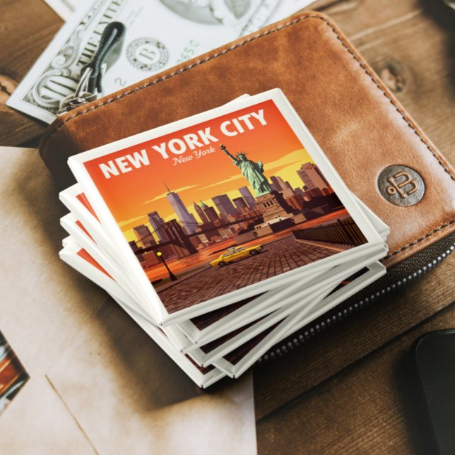 Vintage New York Magnet (Skapare uppladdad)