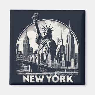 Vintage New York Magnet