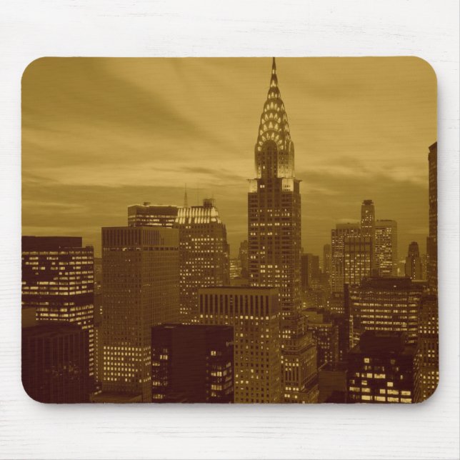 Vintage New York Manhattan Musmatta (Framsidan)