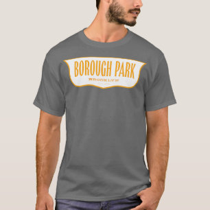 Vintage New York Shield Borough Park Brooklyn T Shirt