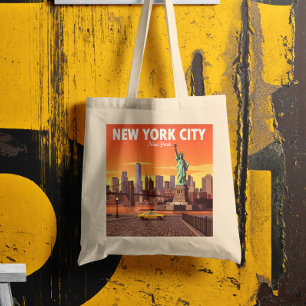 Vintage New York Tygkasse