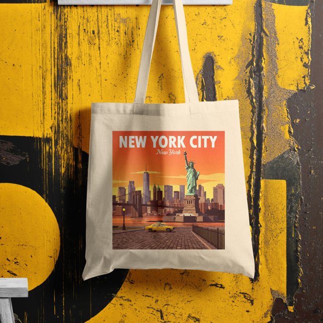 Vintage New York Tygkasse (Skapare uppladdad)