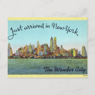 Vintage, New York. Vykort