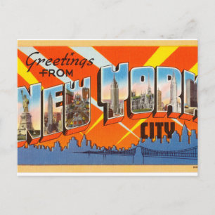 Vintage New York Vykort