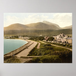 Vintage Newcastle, län ned Poster