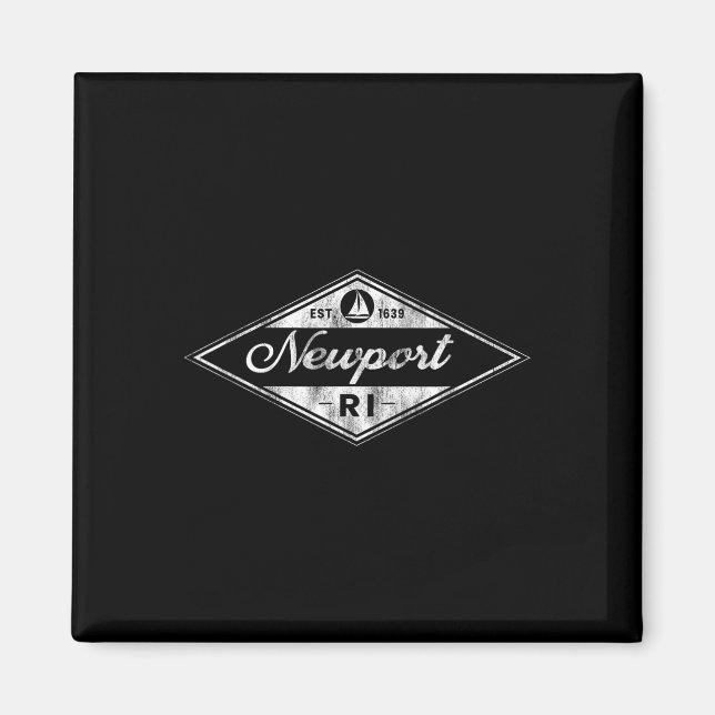 Vintage Newport Magnet (Framsidan)