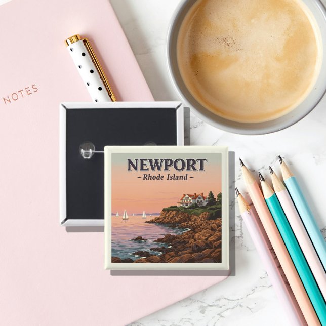Vintage Newport Rhode island Knapp (Skapare uppladdad)