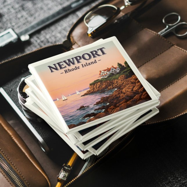 Vintage Newport Rhode island Magnet (Skapare uppladdad)
