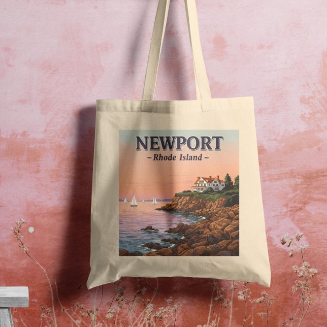 Vintage Newport Rhode island Tygkasse (Skapare uppladdad)