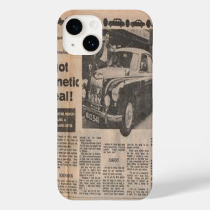 Vintage Newspaper Apple Iphone case Design