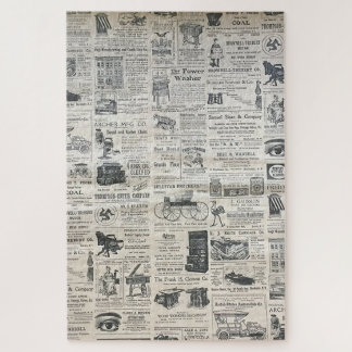 Vintage Newspaper Pussel