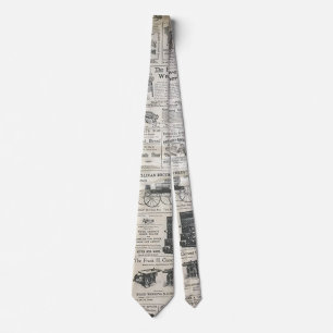Vintage Newspaper Slips