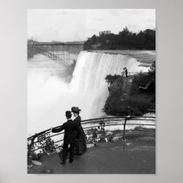 Vintage Niagara Falls - 1908 Poster