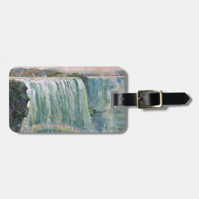 Vintage Niagara Falls Bagagebricka (Horisontell Framsida)