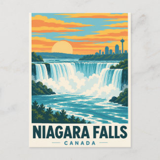 Vintage Niagara Falls Kanada Vykort