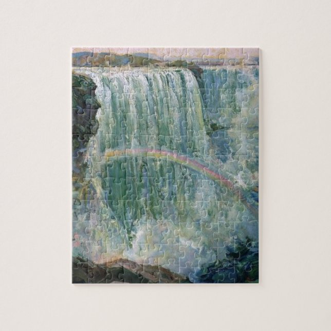 Vintage Niagara Falls Pussel (Vertikal)