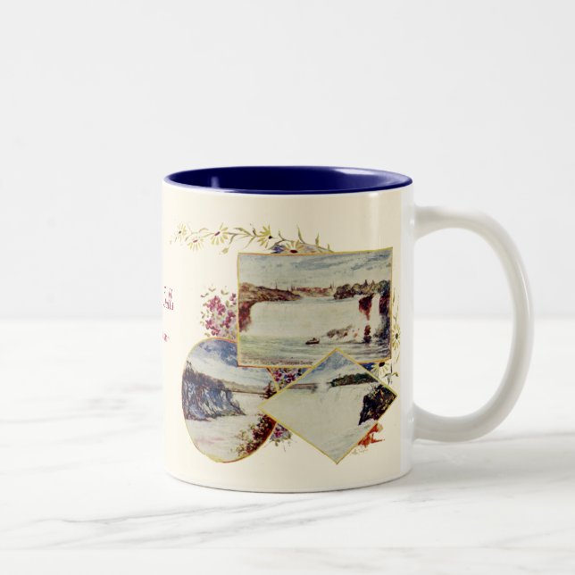 Vintage Niagara Falls Sommarkaffe Mugg (Höger)
