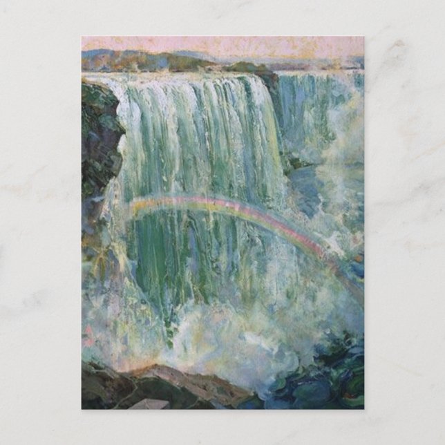 Vintage Niagara Falls Vykort (Framsida)