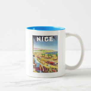 Vintage Nice Frankrike-kaffe Mugg