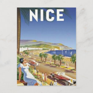 Vintage Nice, Frankrike - Vykort