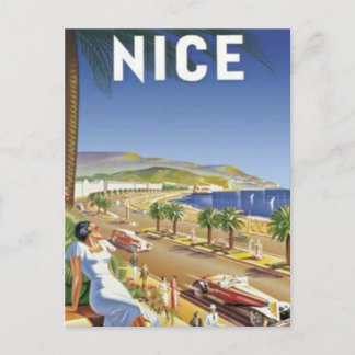 Vintage Nice, Frankrike - Vykort