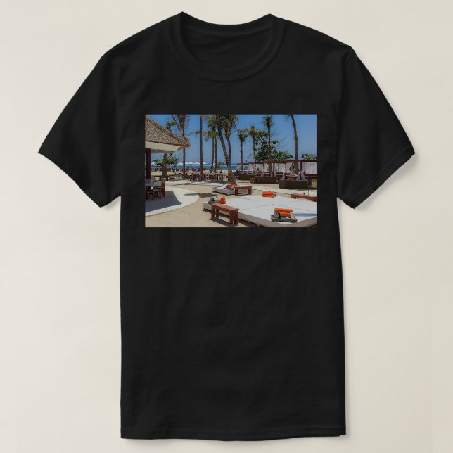 Vintage Nikki Beach Bali T Shirt (Design framsida)