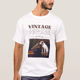 Vintage Nipper RCA Victor Hans Master's Voice T Shirt